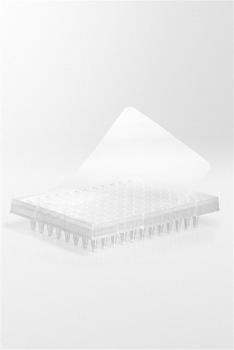 Nerbe Plus Adhesive sealing film, for plates with raised rim, 50µm, qPCR (100 pcs)