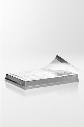 Nerbe Plus Adhesive sealing film, for cold-storage, 60µm, aluminium, pierceable, sterile R (100 pcs)