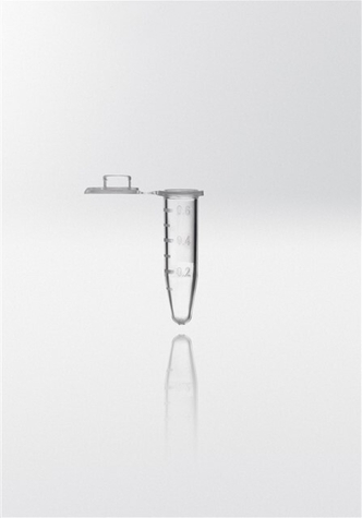 Nerbe Plus Microcentrifuge tube PP, 0,5ml, attached cap, heat-resistant, transparent (200 pcs)