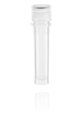 Micro screw cap tube PP, skirted, 2ml, sterile R (100pcs)