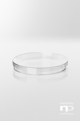 Petri dish PS, Ø90x16,2 mm, without vents, (non slippery / stackable), transparent, sterile SAL 10-3 (480 pcs)