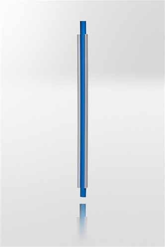 Nerbe Plus Closing-Clip PVC, for blender bags 400ml, 50 pcs/bag, blue (200 pcs)