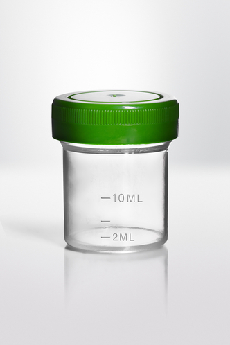 Screw cap container PP, 20ml, sterile (600 pcs)