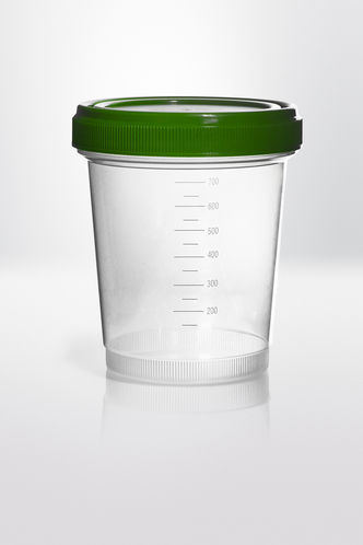 Screw cap container PP, 800 ml (44 pcs)
