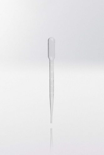 Nerbe Plus Transfer pipette PE, 3ml, length 160 mm, transparent, grad (500 pcs)