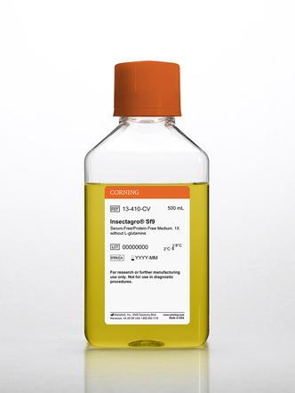 Corning® 500 mL Insectagro® Sf9 Serum-Free/Protein-Free Medium, 1X [+] L-glutamine (6x500 mL)