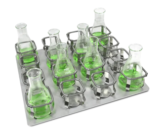 HSP-16/250, Platform with 16 clamps for 250-300 ml flasks