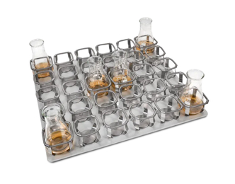 HSP-30/100, Platform with 30 clamps for 100-150 ml flasks