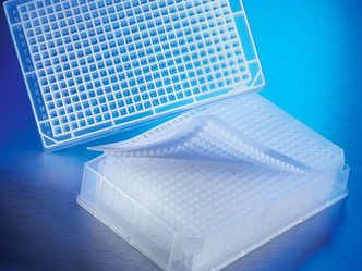 Corning® 384-well Clear V-Bottom Polypropylene Not Treated Deep Well Plate, Square Well, 10 per Bag, Nonsterile