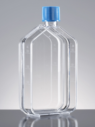 Falcon® 75cm² Rectangular Straight Neck Cell Culture Flask with Vented Cap (5/Pk, 100/Cs)