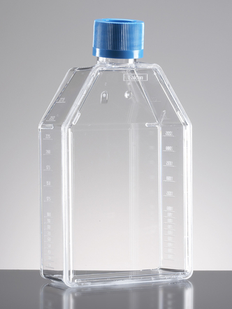 Corning® BioCoat™ Fibronectin 75cm² Rectangular Canted Neck Cell Culture Flask with Plug Seal Cap (5/Pk, 10/Cs)