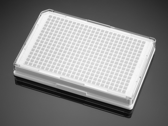 Corning® BioCoat™ Poly-D-Lysine 384-well White/Clear Flat Bottom TC-treated Microplate, with Lid, 5/Case