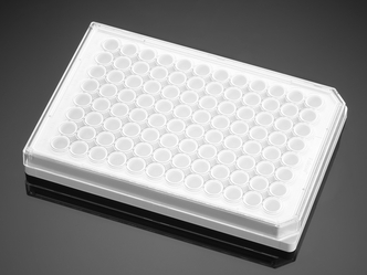 Corning® BioCoat™ Poly-D-Lysine 384-well White Flat Bottom TC-treated Microplate, with Lid, 5/Case
