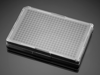 Corning® BioCoat™ Poly-D-Lysine 384-well Black/Clear Flat Bottom TC-treated Microplate, with Lid, 5/Case
