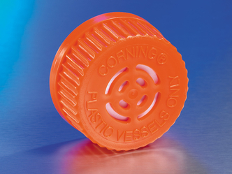 Disposable Polyethylene Vent Cap for GL45 Plastic Spinner Flasks, Sterile (4 pcs)