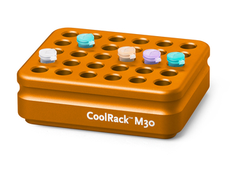 Corning® CoolRack M30, Holds 30 x 1.5 or 2mL Microcentrifuge Tubes, Orange