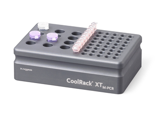 Corning® CoolRack XT-M-PCR, Holds 12 x 1.5 or 2mL Microcentrifuge Tubes and 6 Strip Wells