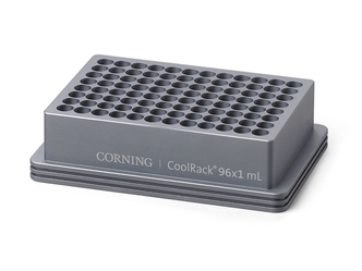 Corning® CoolRack 96x1mL, Holds 96 x 1.4mL 2D Tubes