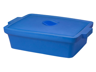 Corning® Ice Pan, Rectangular with Lid, Maxi 9L, Blue