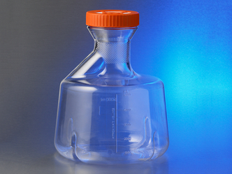 Corning® 5L Baffled Polycarbonate Erlenmeyer (Fernbach Design) Flask with Vent Cap (4 pcs)