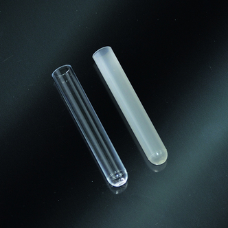 Test tube PS, round bottom, 5ml, Ø12x75mm, transparent (1000 pcs)