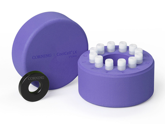 Corning® CoolCell® LX, Cell Freezing Container, for 12 x 1 mL or 2 mL Cryogenic Vials, Purple