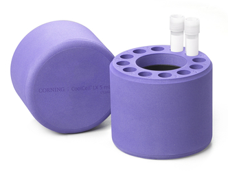 Corning® CoolCell® 5 mL LX, Cell Freezing Container, for 12 x 3.5 mL to 5 mL Cryogenic Vials, Purple