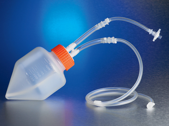 Corning® 500 mL Polypropylene Centrifuge Tube with Plug Seal Cap and Dip Tube, Sterile  (2 / Cs)
