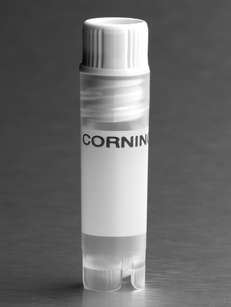 Corning® 2 mL White Cap Internal Threaded Polypropylene Cryogenic Vial, Self-Standing with Round Bottom (500 pcs)