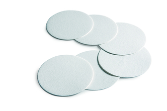 25 mm White Dot Quantitative Filter Paper Discs / Grade 389
