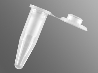 Axygen® 1.7 mL MaxyClear Snaplock Microcentrifuge Tube, Polypropylene, Clear, Sterile, (2500 pcs)