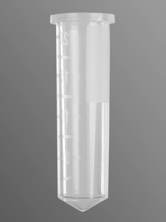 Axygen® 2.0 mL MaxyClear Capless Microcentrifuge Tube, Polypropylene, Clear,  (5000 pcs)