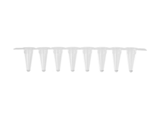 Axygen® 0.1 mL Low Profile Polypropylene Thin Wall PCR Tube Strips, 8 Tubes/Strip, Clear, Nonsterile (1250 pcs)