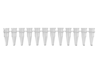 Axygen® 0.2 mL Polypropylene PCR Tube Strips, 12 Tubes/Strip, Clear, Nonsterile (800 pcs)