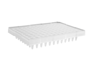 Axygen® 96-Well Polypropylene PCR Microplate Compatible with ABI, Semi-Skirted, Clear, Nonsterile (50 pcs)
