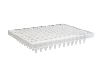 Axygen® 96-well Automation Compatible Polypropylene PCR Microplate, Half Skirt, Clear, Nonsterile (50 pcs)