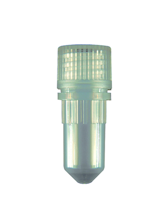 Axygen® 0.5 mL Conical Screw Cap Microcentrifuge Tube and Cap, with O-ring, Polypropylene, Clear Cap, Sterile (4000 pcs)