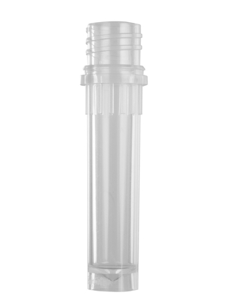 Axygen® 2.0 mL Self Standing Screw Cap Tubes Only, Polypropylene, Clear, Nonsterile, (4000 pcs)