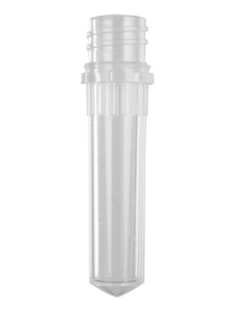 Axygen® 2.0 mL Conical Screw Cap Tubes Only, Polypropylene, Clear, Nonsterile, (4000 pcs)