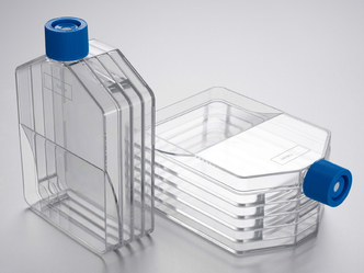 Falcon® 525cm² Rectangular Straight Neck Cell Culture Multi-Flask, 3-layer with Vented Cap (2/Pk, 12/Cs)