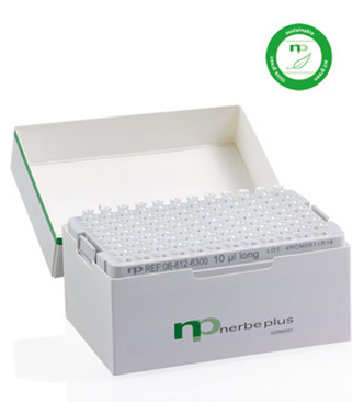 Filter tip PP, premium surface, 0,1-10μl, extra long, 96 pcs/EcoRack, steril R, 5.760 per carton