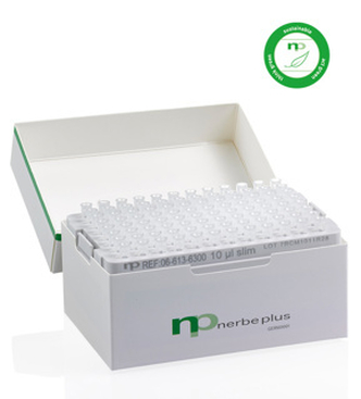 Filter tip PP, premium surface, 0,1-10μl, super slim, 96 pcs/EcoRack, steril R, 5.760 per carton