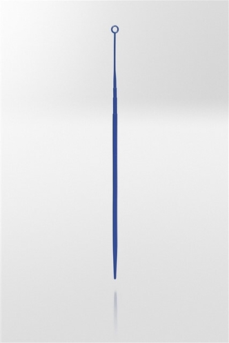 Inoculating loop/needle PS, 10µl, rigid, Ø4x200 mm, 20pcs/peel-pack (1000 pcs)