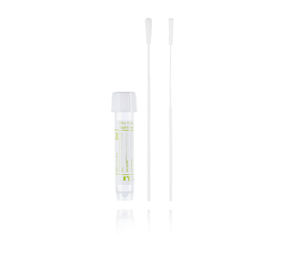 np GREEN SWAB, LTM-n, 10ml transport tube with 3ml liquid medium and 2 flocked swabs (400 pcs)