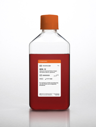 Corning® 1L MEM (Minimum Essential Medium) with Earle's salts, L-glutamine (6x1L)