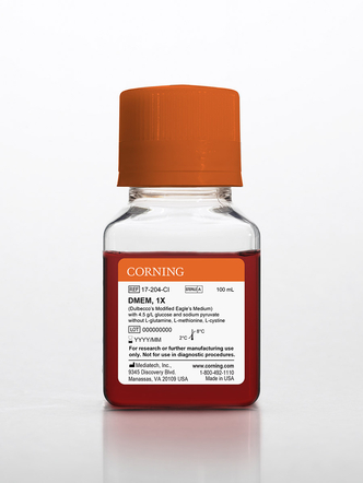 Corning® 100 mL DMEM (Dulbecco’s Modified Eagle’s Medium) (6x100 mL)