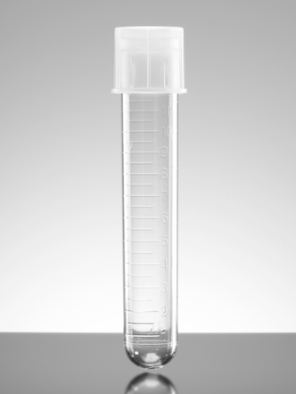 Falcon® 14 mL Round Bottom Polystyrene Test Tube, with Snap Cap, Sterile, 1000/Case