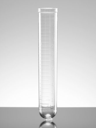 Falcon® 14 mL Round Bottom Polystyrene Test Tube, without Cap, Nonsterile, 125/Pack, 1000/Case
