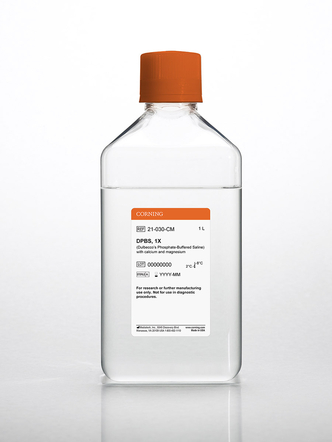 Corning® Dulbecco’s Phosphate-Buffered Saline, 1X with calcium and magnesium (6x1L)