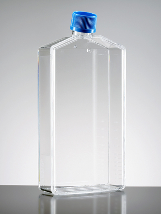 Falcon® 225cm² Rectangular Canted Neck Cell Culture Flask with Vented Cap (5/Pk, 30/Cs)